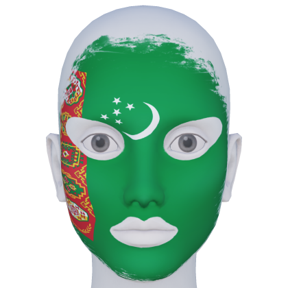 Turkmenistan Facepaint