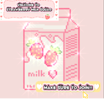 Strawberry milk hearts!!! squad <3