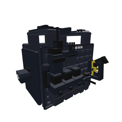 Police Vest with Taser [Black] Roblox item