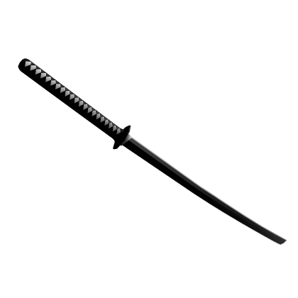 White Void Katana - Cartoony Outline