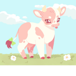 Strawberry moo goes bananas