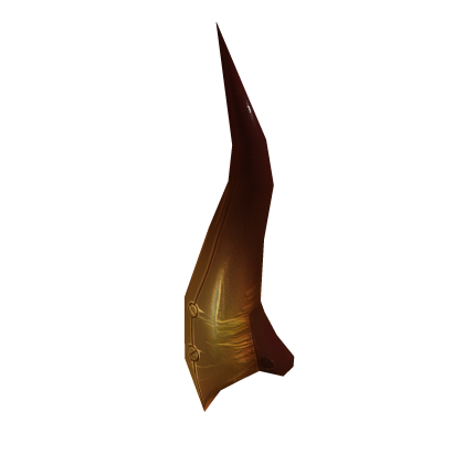 [PBR] Golden Horns of Refinement (Right) Roblox item