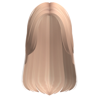 Long Straight Basic Preppy Girl Hair (Blonde)