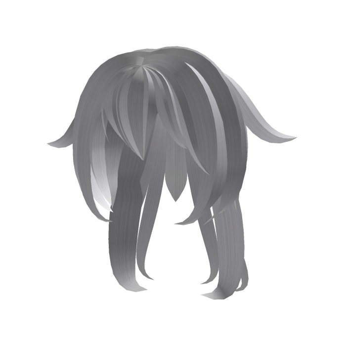۶ৎ : cute preppy white back pigtails with tufts