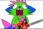 Don't Touch My Pizza>:3