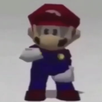 Mario being stupid Roblox decal
