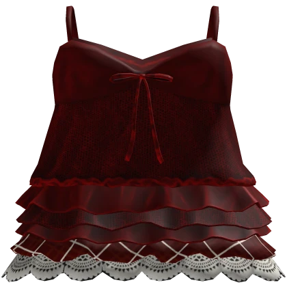 Emo Goth Lolita Corset Dress Red | Roblox Item - Rolimon's