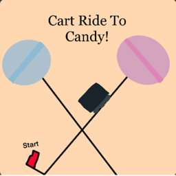 Cart Ride To Candy!