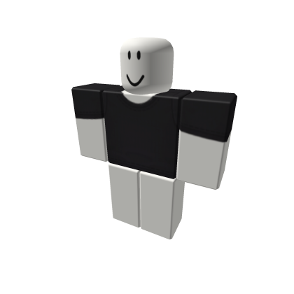 T shirt black roblox 2025