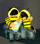 buzzin' w peanut & therp