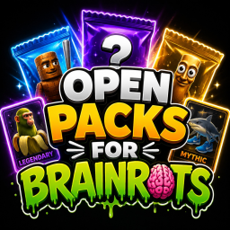 Open Packs for Brainrots 🃏