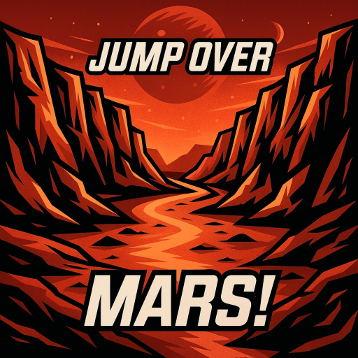 Jump Over Canyon on Mars!