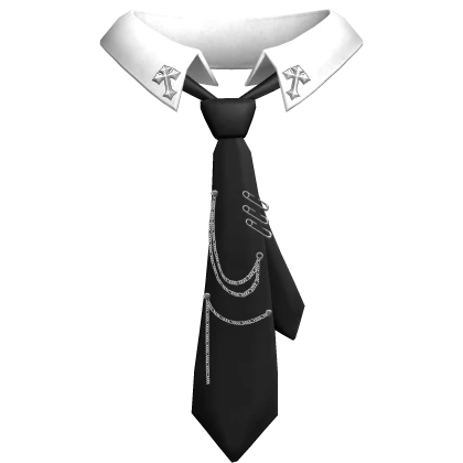 Emo Collar + Chained Tie 3.0 | Roblox Item - Rolimon's