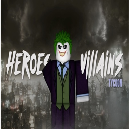 (New City)Heroes vs Villains Tycoon Beta New !