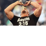 WWE FAN Group Stone Cold'THE ROCK