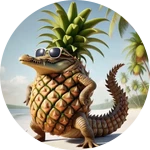 PINEAPPLE CROCODILE