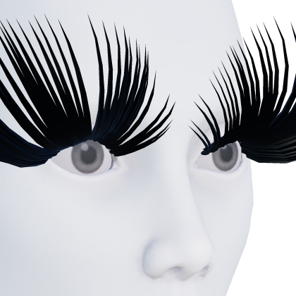 Oversized Eyelashes Roblox catalog item