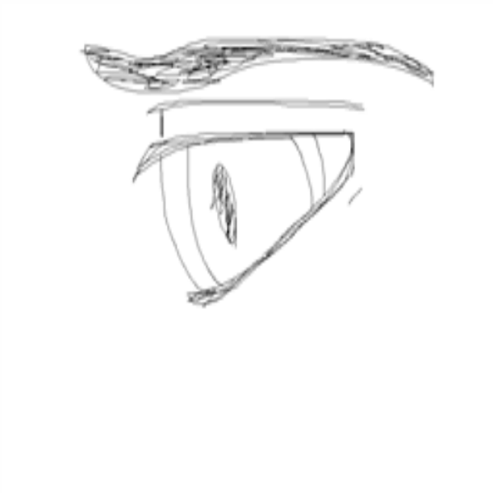 A better manga eye doodle Roblox decal