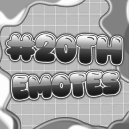 #20th emotes Roblox group icon