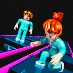 Impossible Squid Game! Glass Bridge!!!!!