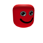 RED smiling Head
