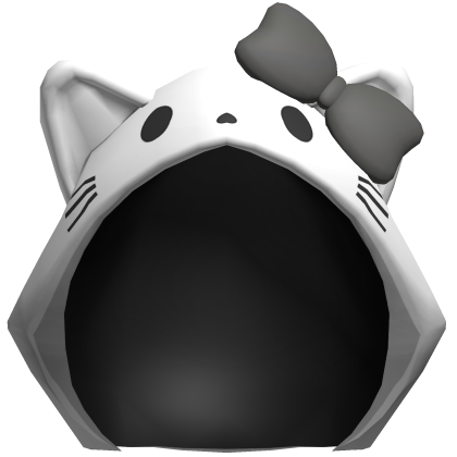 White Hello Kitty Hood Roblox item