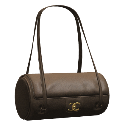 Taupe CC Designer Bag 