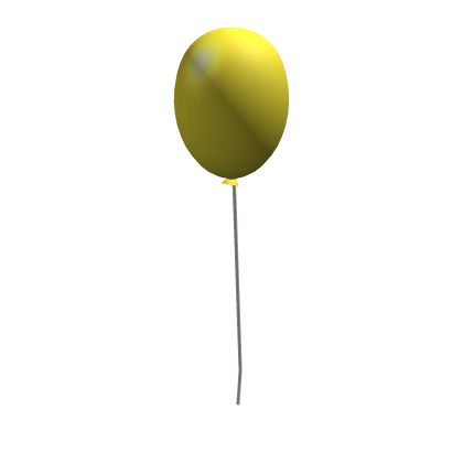 Holdable Yellow Balloon thumbnail