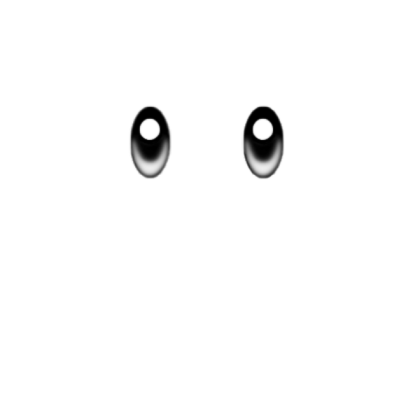 White eyes Roblox decal