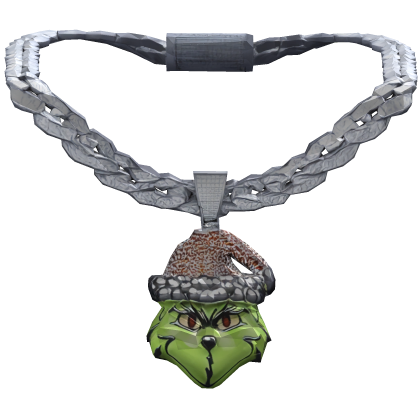 The Grinch Christmas Chain Necklace 3.0 Roblox item