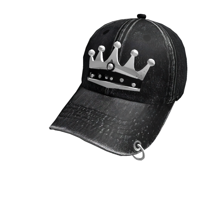 Emo Embroidered Denim Cap Y2K Vkei Grunge Pierce 