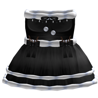 Kawaii Christmas Bow Dress