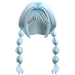 Blue Bubble Braids