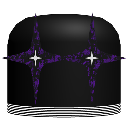 Purple Static Glitch Eyes