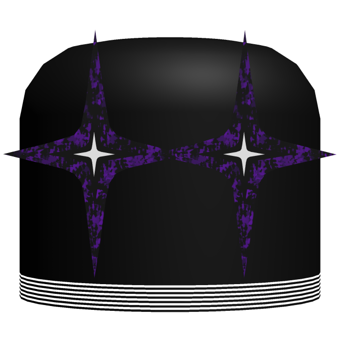 Purple Static Glitch Eyes