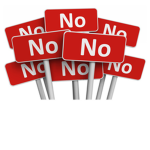 NO TO PIGS