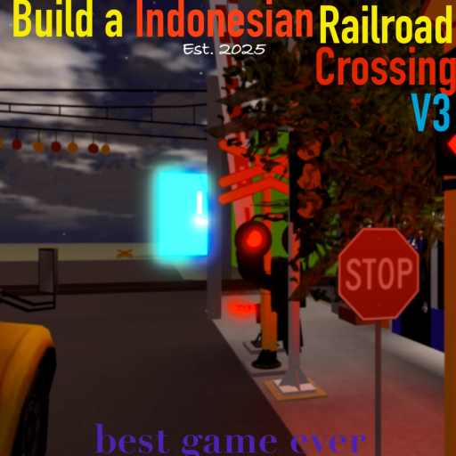 Build a Indonesian Railroad Crossing