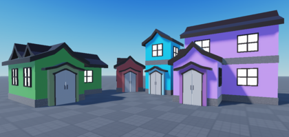 Melanie's Cute Low-Poly Homes! (4) preview 4
