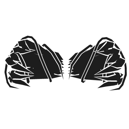 White Cartoony Wings