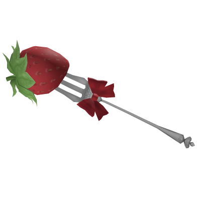 Cutecore Strawberry on Fork