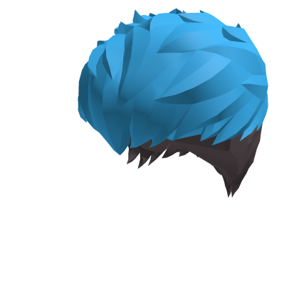 Blue Scene Anime Hair Roblox avatar item