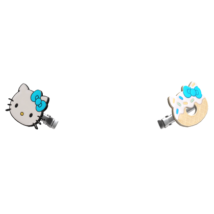 𝓓 | hk donut hairclip blue