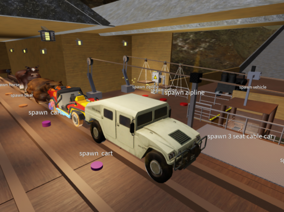 ZIPLINE & CART RIDE IN THE BIG FOREST fun screenshot 4