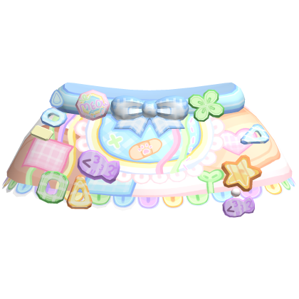 Cute Kawaii Decora Kitty Skirt 1.0 Roblox item