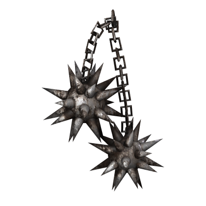 Rusty Metal Spiky Chained Balls Roblox item
