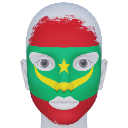 Mauritania Facepaint
