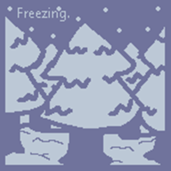 Freezing.
