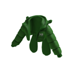 Urban Green Puffer Jacket By V4R
