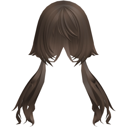 Long Wispy Moe Pigtails Brown Roblox item