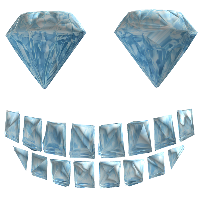 Ice Diamond Grillz Face